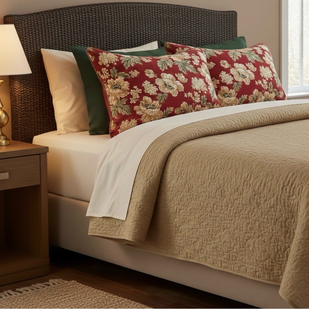 Ralph Lauren Chaps Pillow Shams (2) Elizabeth standard sham in a floral pattern - Picture 13 of 13